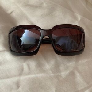 CHANEL Oversized Brown Gradient Sunglasses